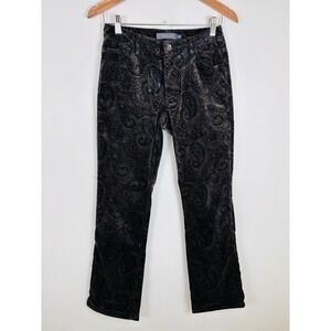 Y2K Gap Boot Cut Vintage Plush Classic Paisley Women 2‎ Pants Multicolored